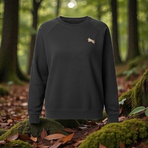 NORA Cozy Holiday Animal Embroidered Fleece Sweatshirt